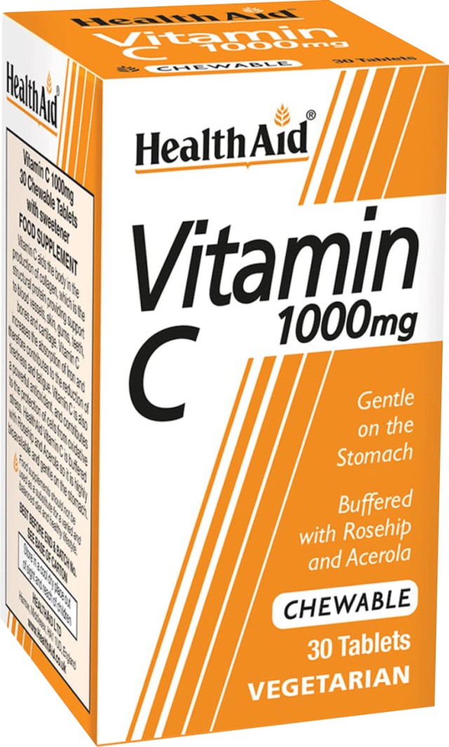 Vitamin C 1000mg Μασώμενες