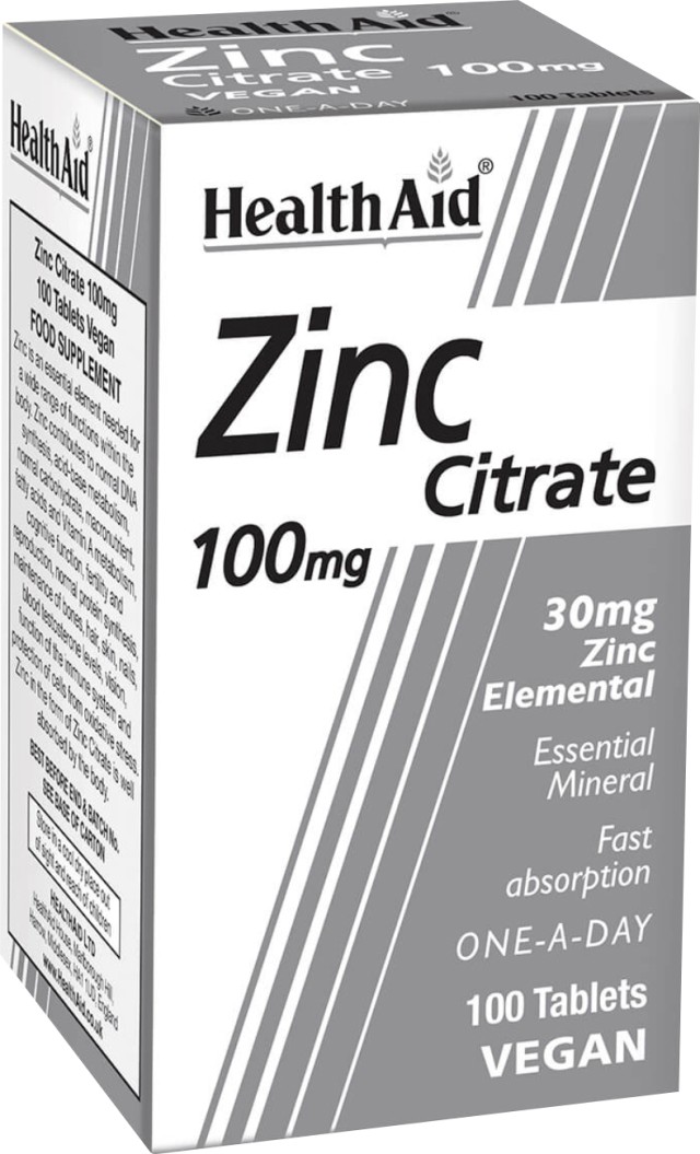 Zinc Citrate 100mg